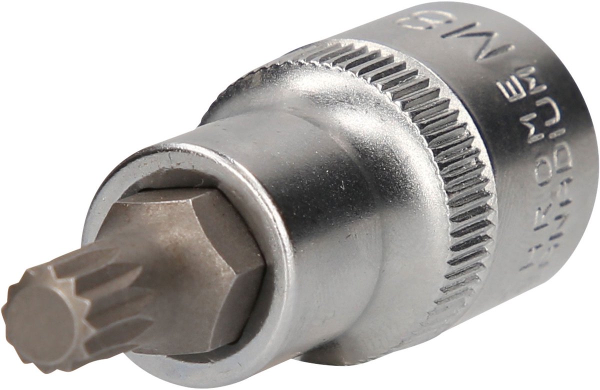 BRILLIANT TOOLS 1/2" veelzahn-bit-dop M8 55 mm lang - BT022932