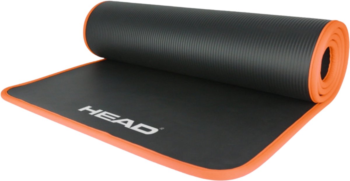 HEAD Yogamat Yoga Mat Sportmat Fitnessmat Pilates Mat 180x78x1cm Oranje
