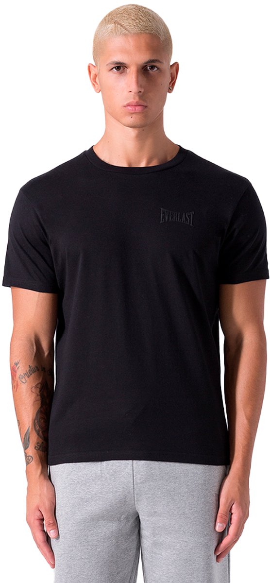 Everlast Jersey T-shirt Met Korte Mouwen Zwart 2XL Man
