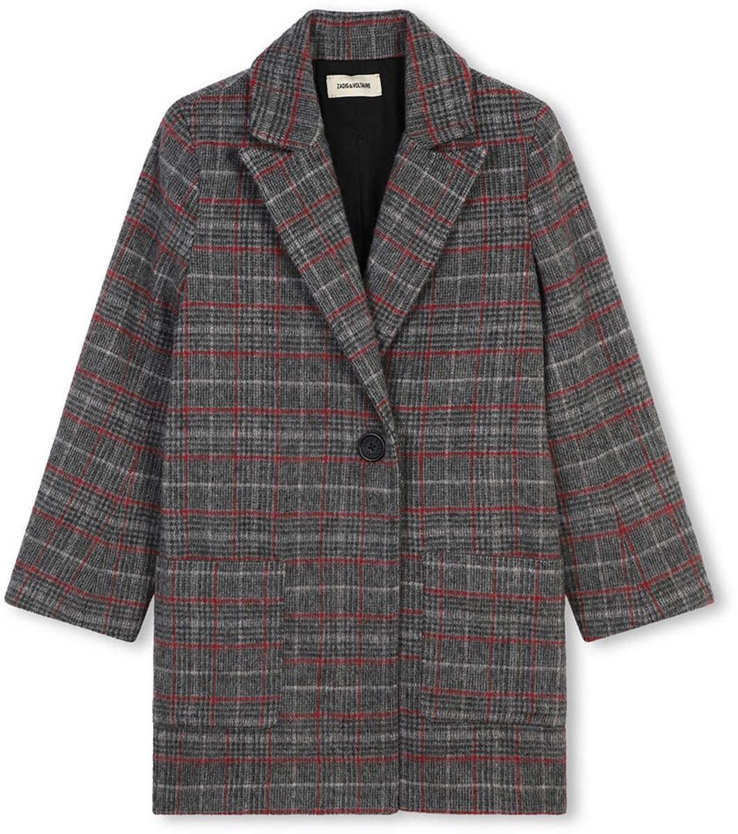 Zadig & Voltaire X60202 Jas 12 Years Meisje Grijs
