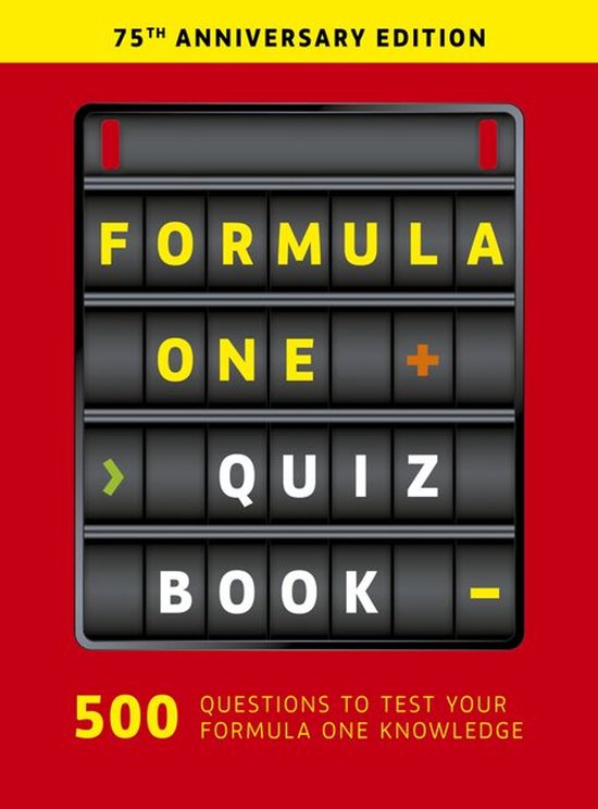 Formula One Quiz Book - cover