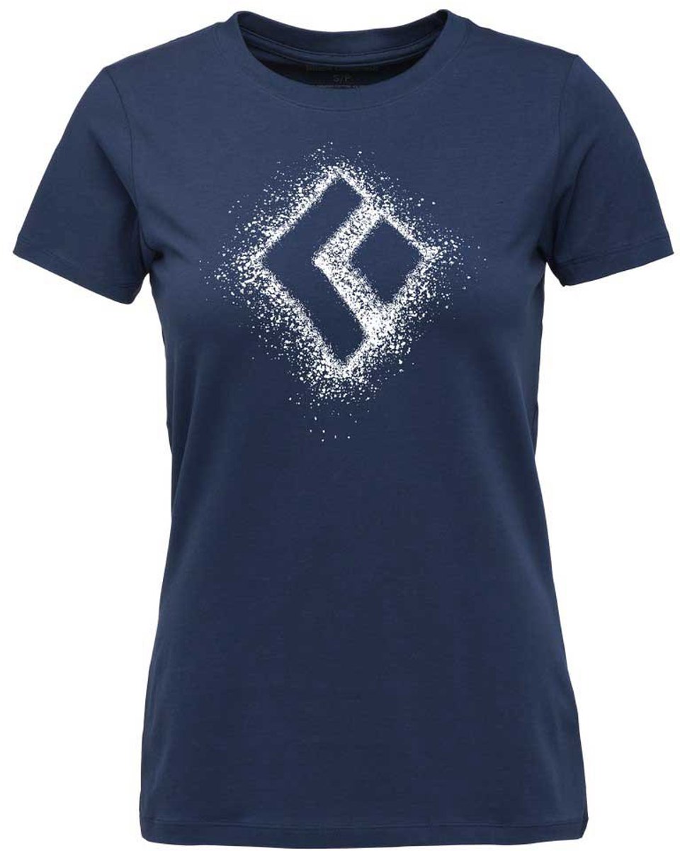 Diamond Chalked Up 2.0 T-shirt Met Korte Mouwen Vrouw Indigo