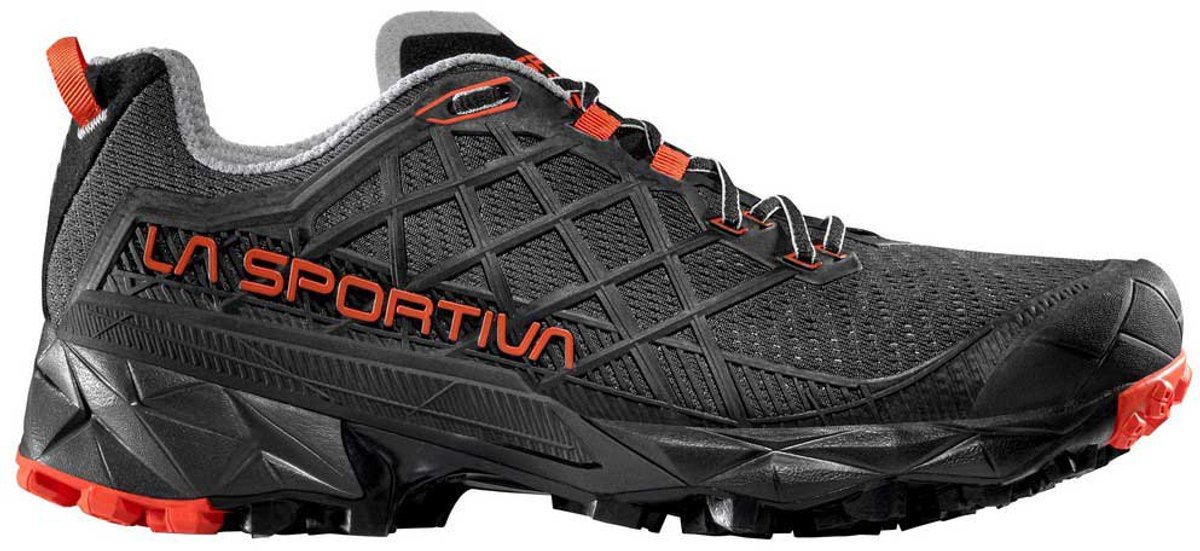 La Sportiva Akyra Ii Wandelschoenen Man Carbon / Cherry Tomato