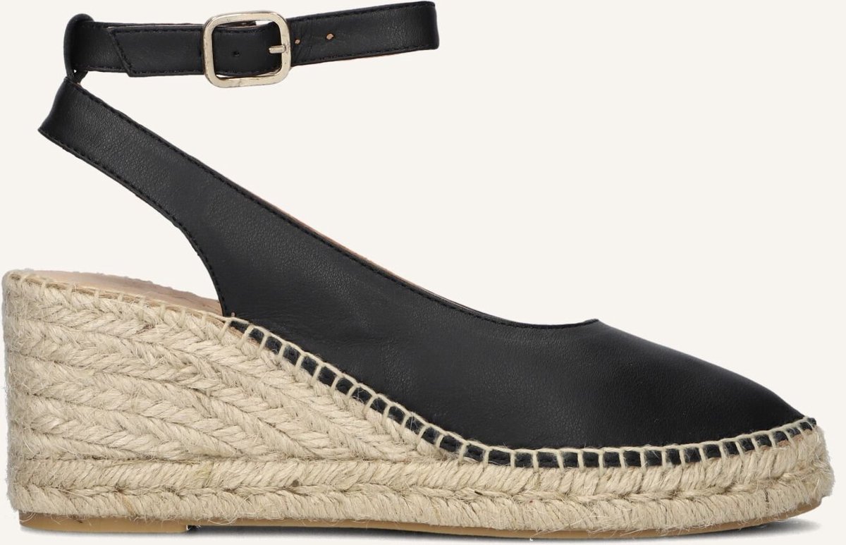 AYANA Yu669 Espadrilles - Zomer Schoenen - Dames - Zwart - Maat 38