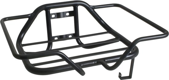 Steco Samba voordrager stuurbuis – 44 x 32 cm – zwart