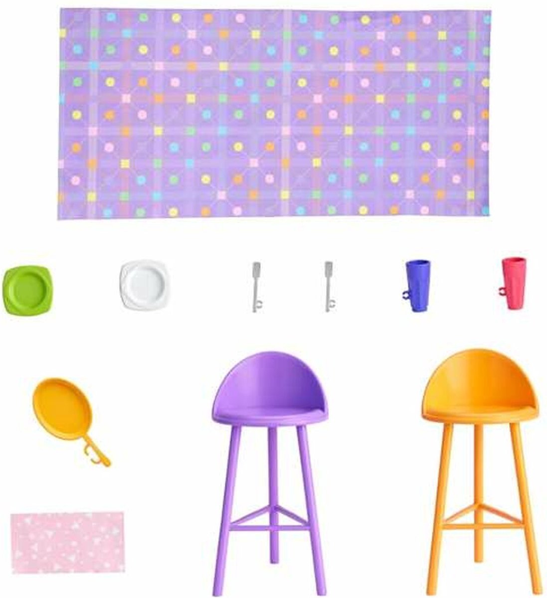 Barbie 65 jaar Vakantiehuis - Barbiepop - Poppenhuis — afbeelding 11