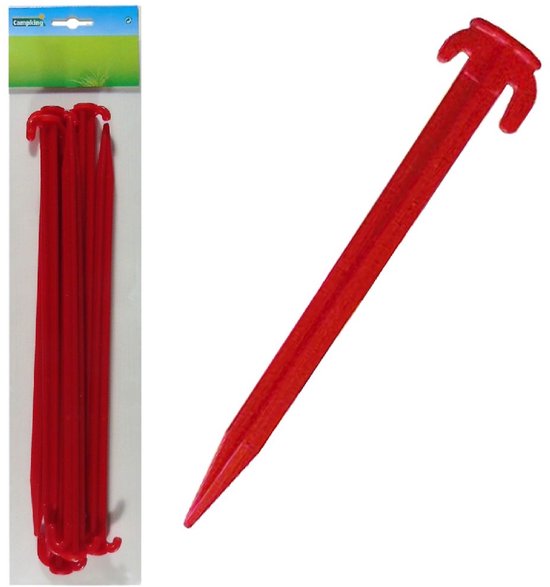 Campking Tentharing Kunststof - 30 cm - 6 stuks van Campking — afbeelding 3