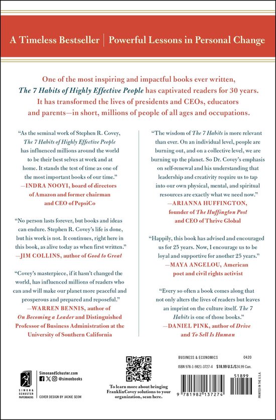 The Covey Habits Series - The 7 Habits of Highly Effective People