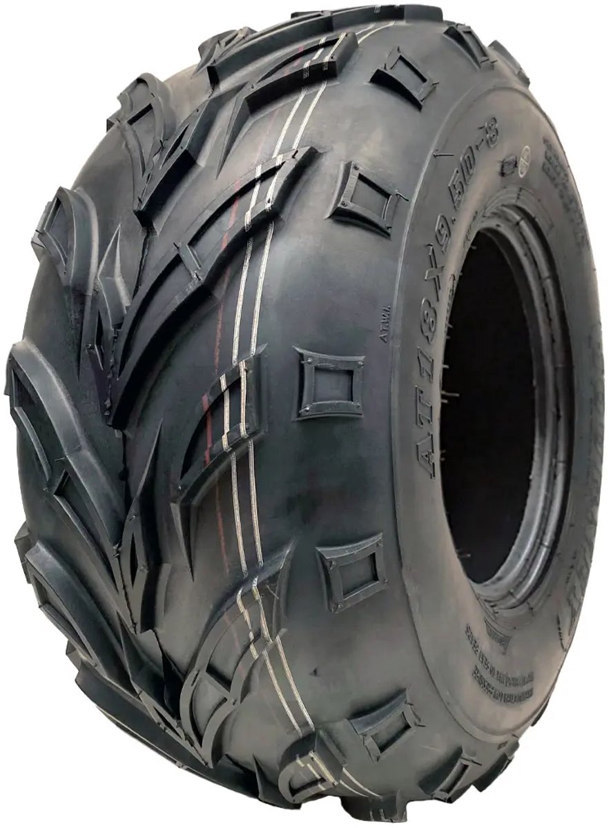 18x9.50-8 ATV-band voor quads en aanhangwagens, 18 950 8 Wanda Dirt Trail, met "E"-keurmerk, goedgekeurd voor gebruik op de openbare weg