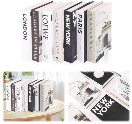 6 Stks Decoratieve Boeken voor Huisdecoratie, Decoratie