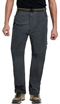 Heren Wandelen Broeken - Waterdichte, Winddichte, Sneldrogende Softshell Broeken met 4 Zakjes