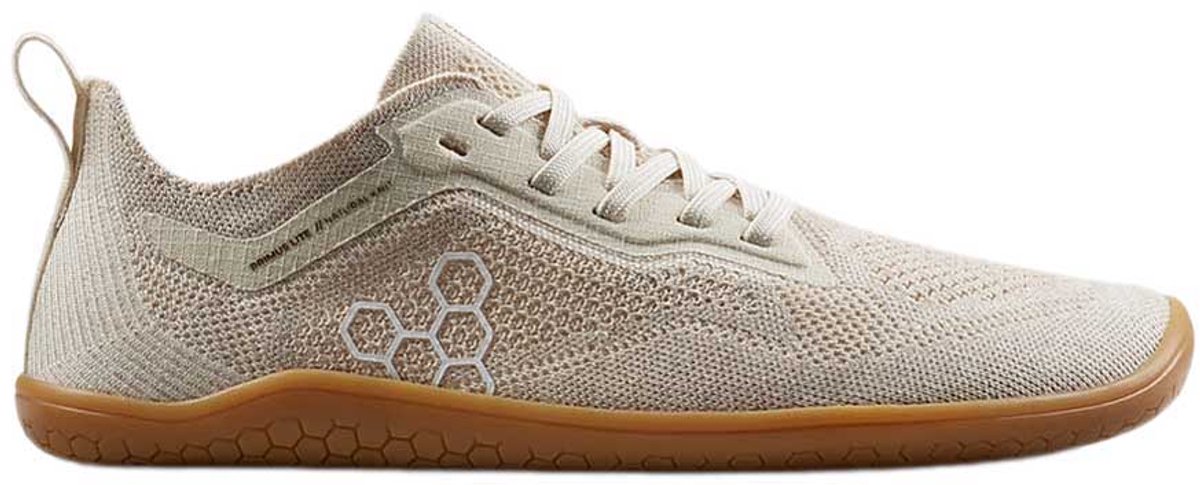 Vivobarefoot Primus Lite Knit Natural Barefoot Schoenen Beige EU 47 Man
