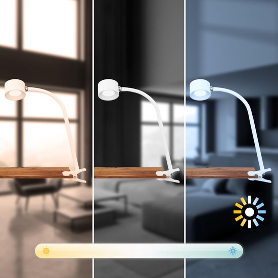 Bedlampjes Hoofdbord - Leeslampjes - Bedlamp Slaapkamer Volwassenen - Wit van LIZD — afbeelding 5