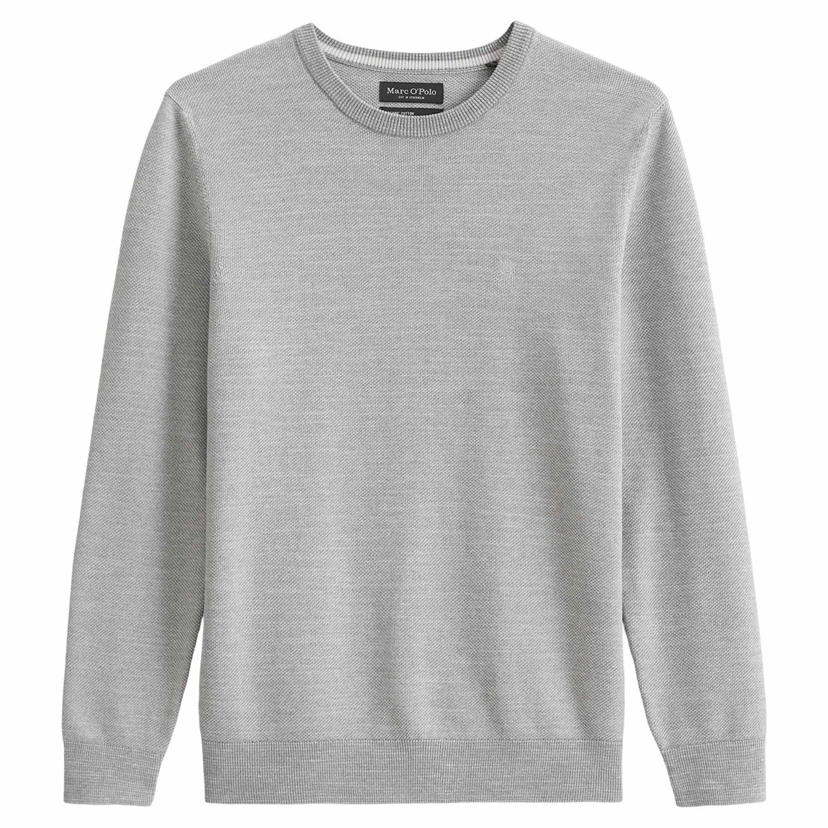 Marc O Polo Gebreide trui Pullover Regular Small-Logo Set van 1