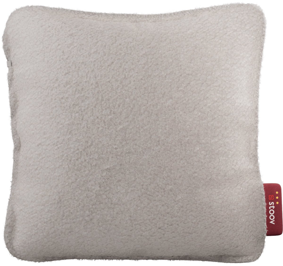 Stoov Ploov³ 45x45 - Warmtekussen - Elektrisch kussen - Woolly Off-White - 3 warmtestanden tot 58°C