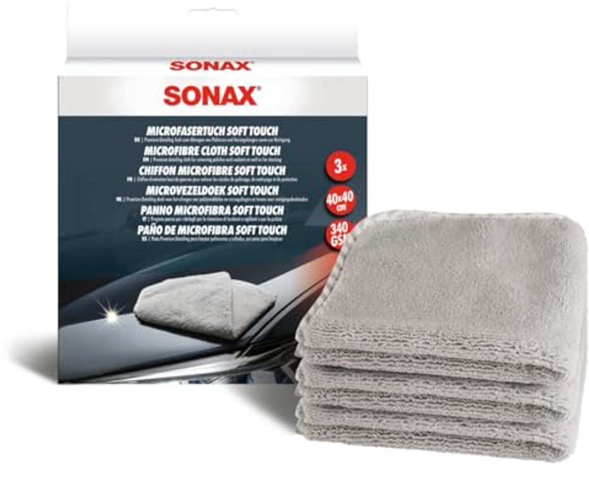 Microfiber Doeken Set van 3 voor Streeploos Poetsen en Schoonmaken van Textiel