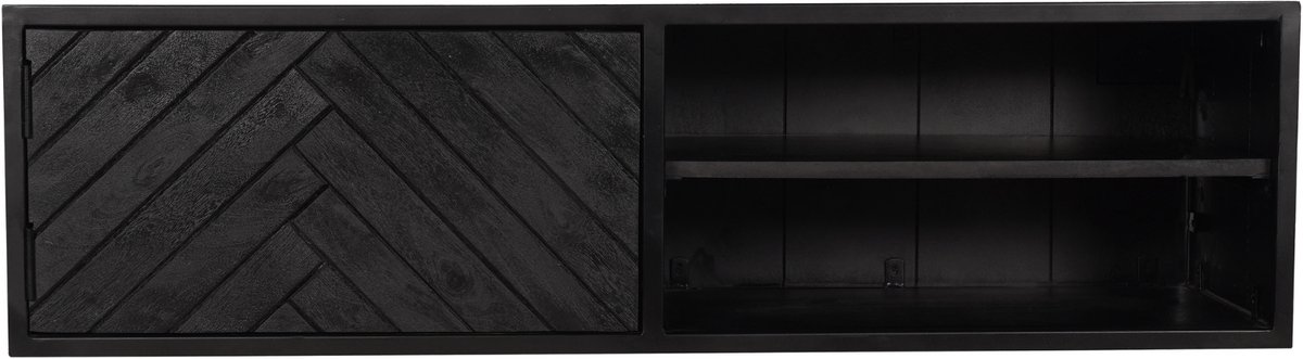 Starfurn Tv meubel New York - Zwart - 35x120x33 cm