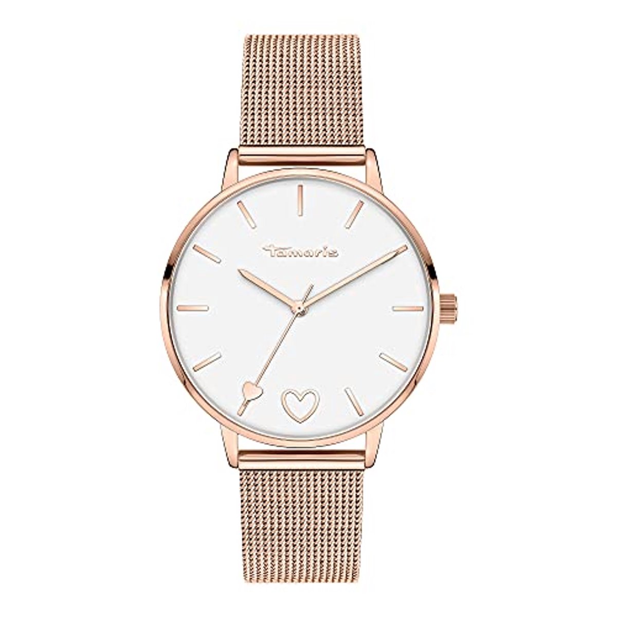 Moderne Roségouden Horloge 36 mm voor Dames