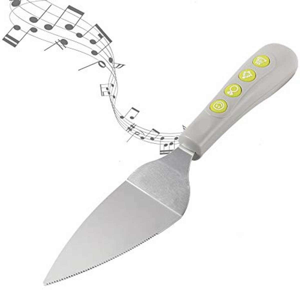 Muziektaartschep met 4 Jingles voor Feestelijke Gelegenheden