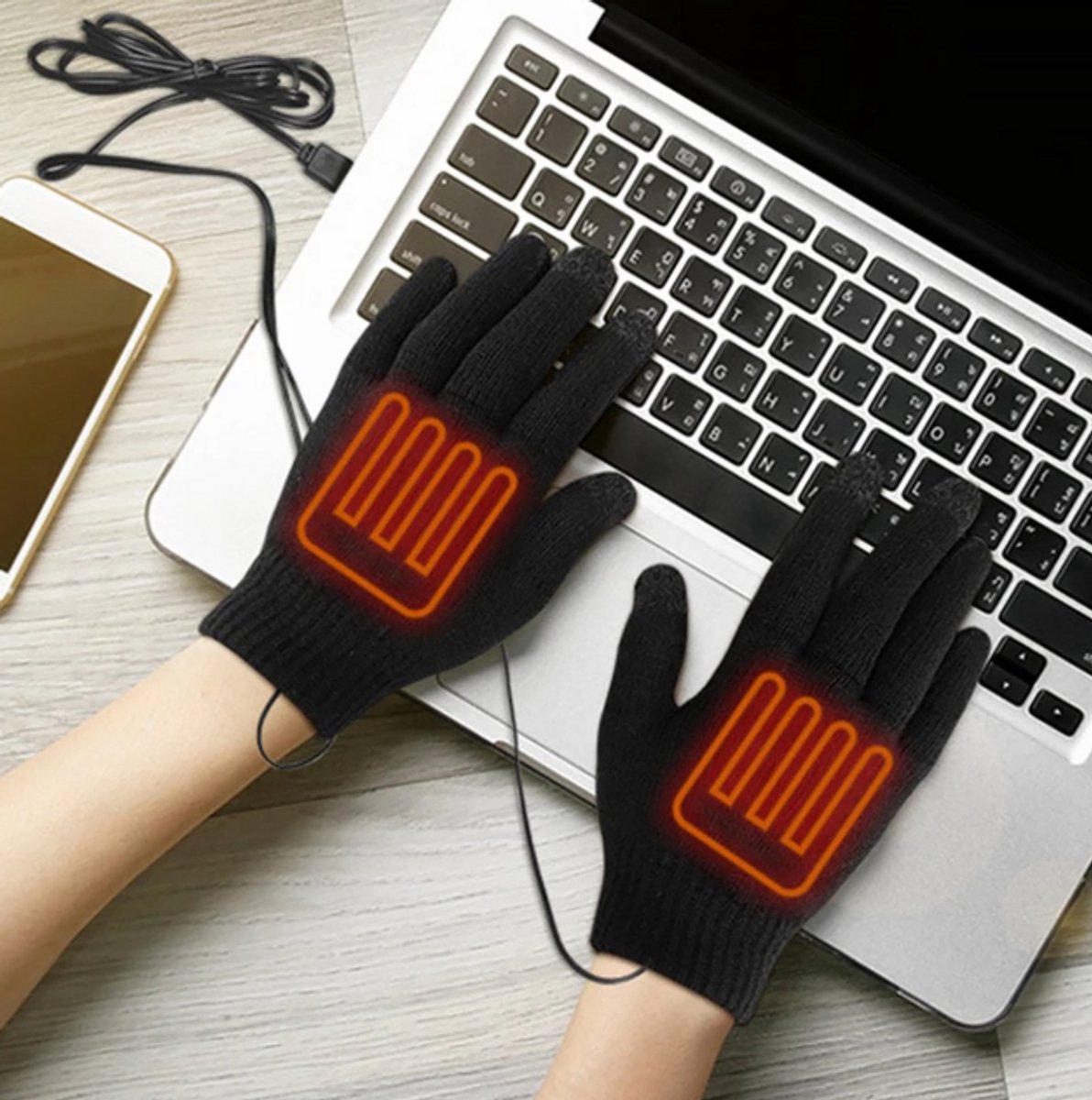 Verwarmde Handschoenen voor Mannen, Vrouwen