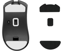 kwmobile muis voeten sticker geschikt voor Razer DeathAdder V3 HyperSpeed - Computermuis glijder - Stickers in zwart