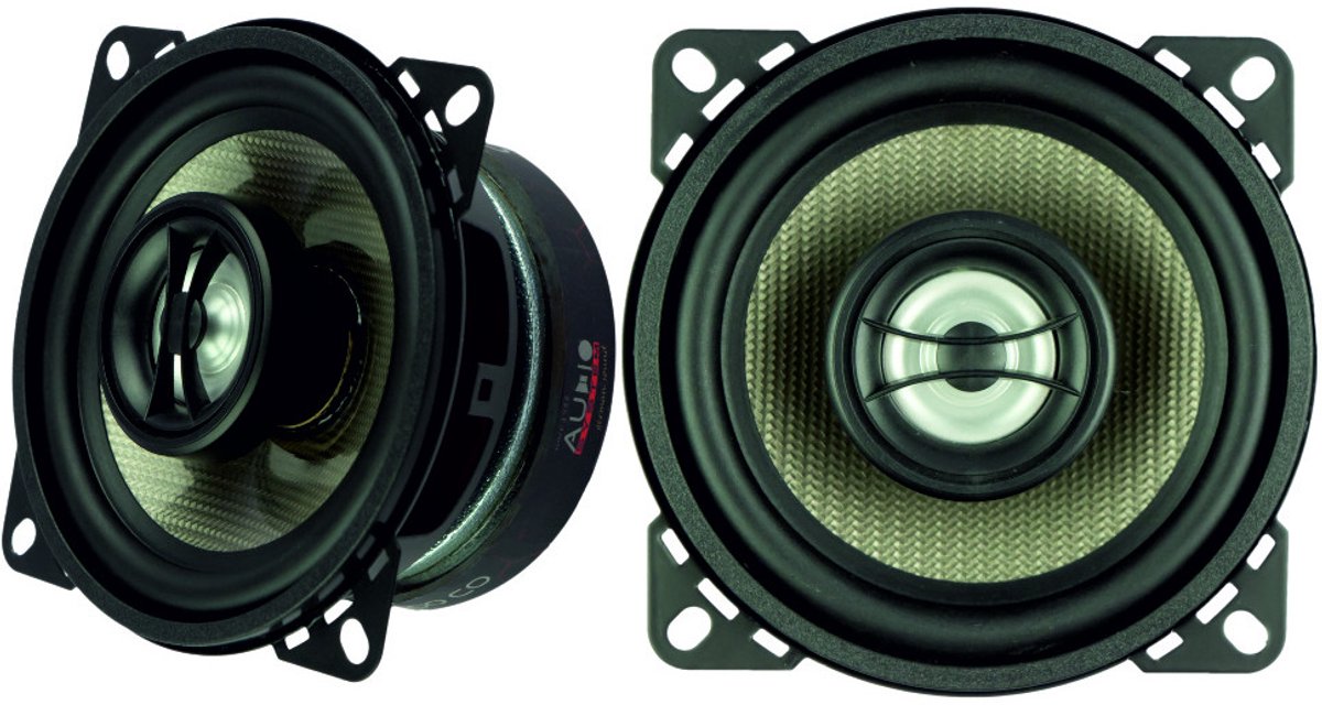 Audio System Carbon 100 CO 10 cm / 4'' Coaxial speakers / Auto speakers / Luidsprekers 100mm