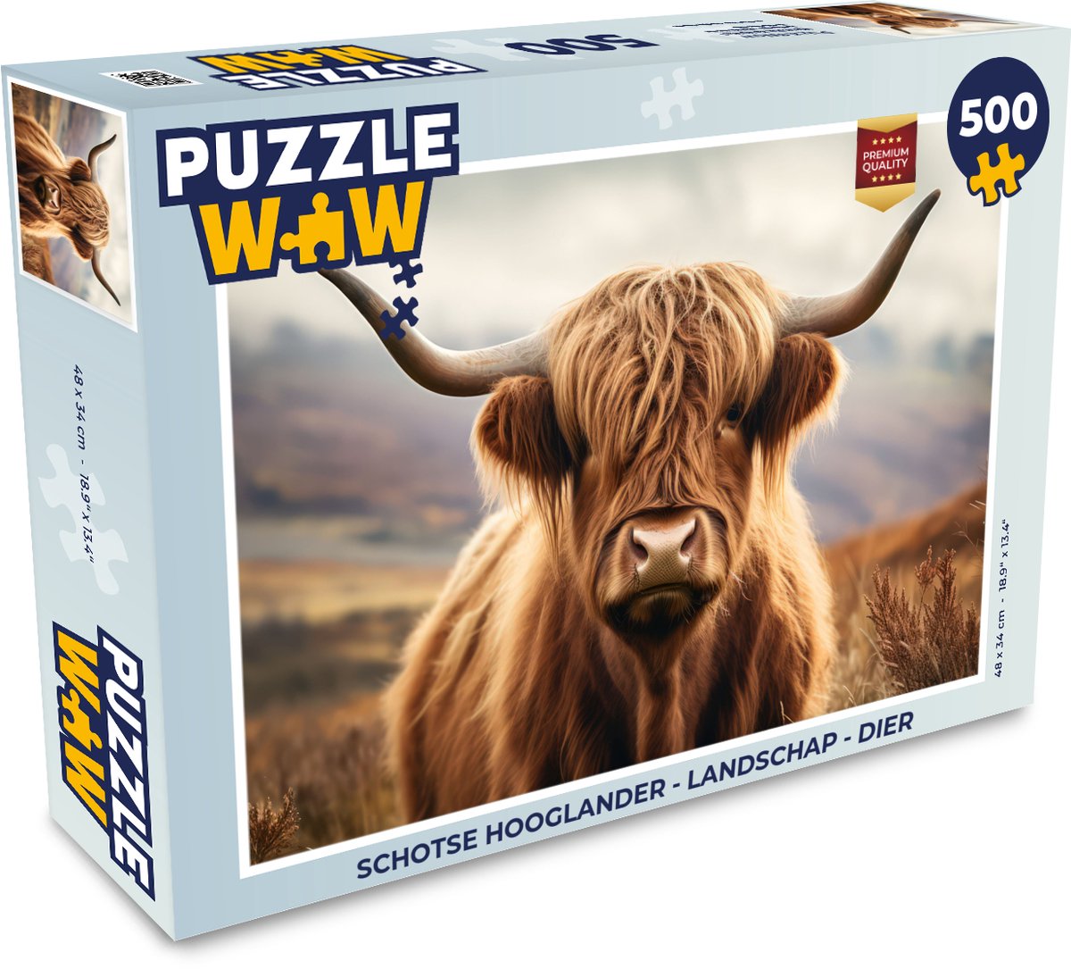 Schotse hooglander - Landschap - Dier