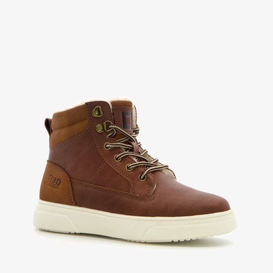 Bottines à lacets garçon doublées Blue Box marron - Taille 35