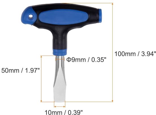 WIHA Sleufschroevendraaier met ronde schacht 4,0x411 mm kopen WIHA Sleufschroevendraaier met ronde schacht 4,0x411 mm kopen