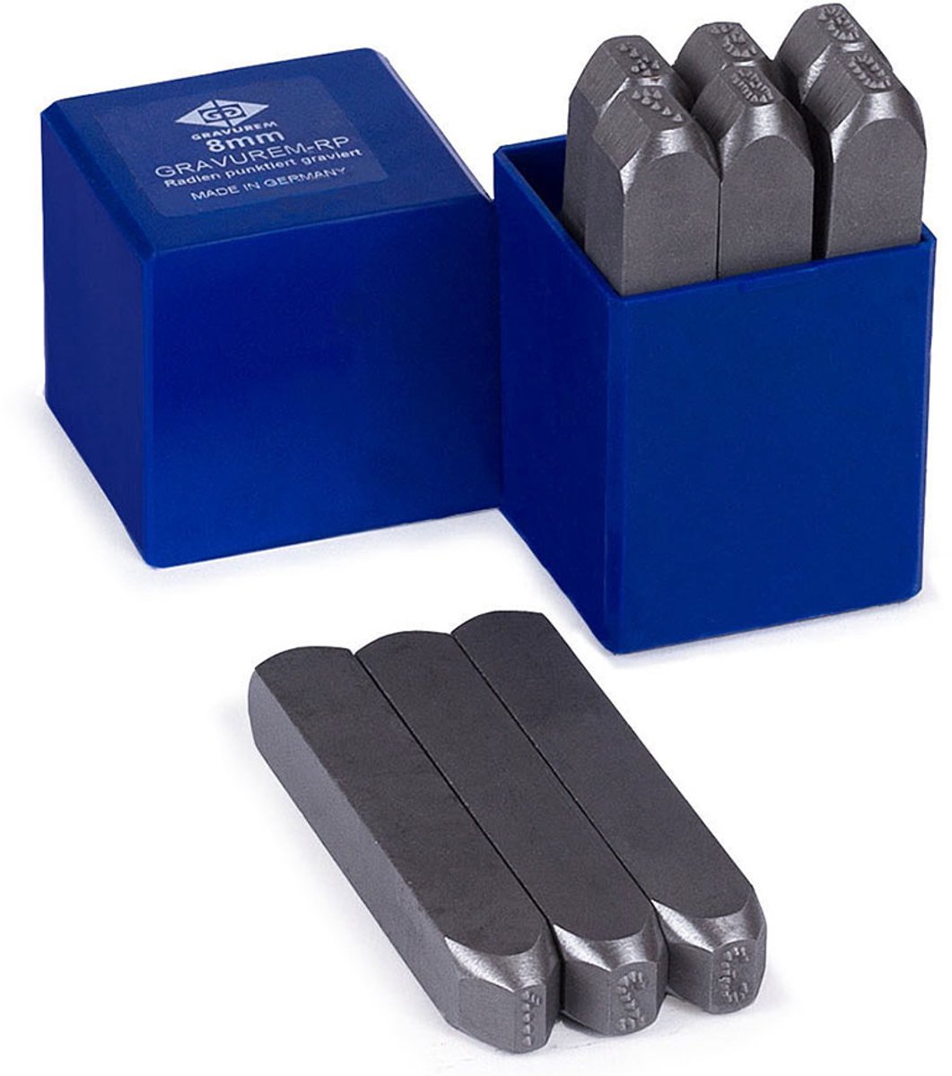 Gravurem RP slagcijfers | Mini Stress | -8 mm