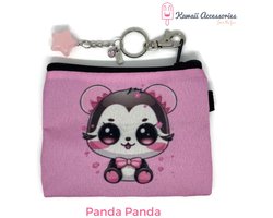 Kawaii Accessories by Kuroji - Panda Panda - Portemonnee Make up tasje Sleutelhanger Tassenhanger - Kawaii style