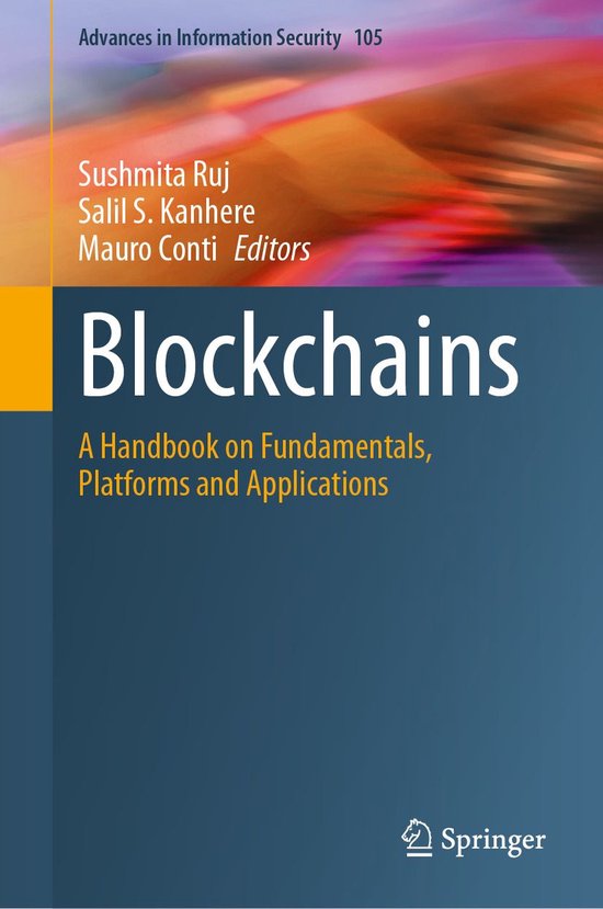 Advances in Information Security 105 - Blockchains - cover