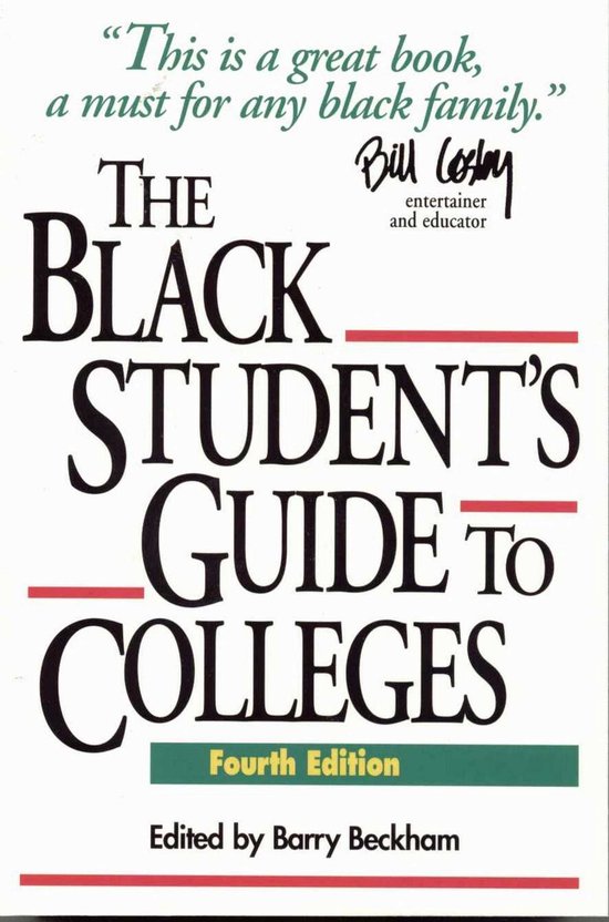 The Black Student's Guide to Colleges - cover