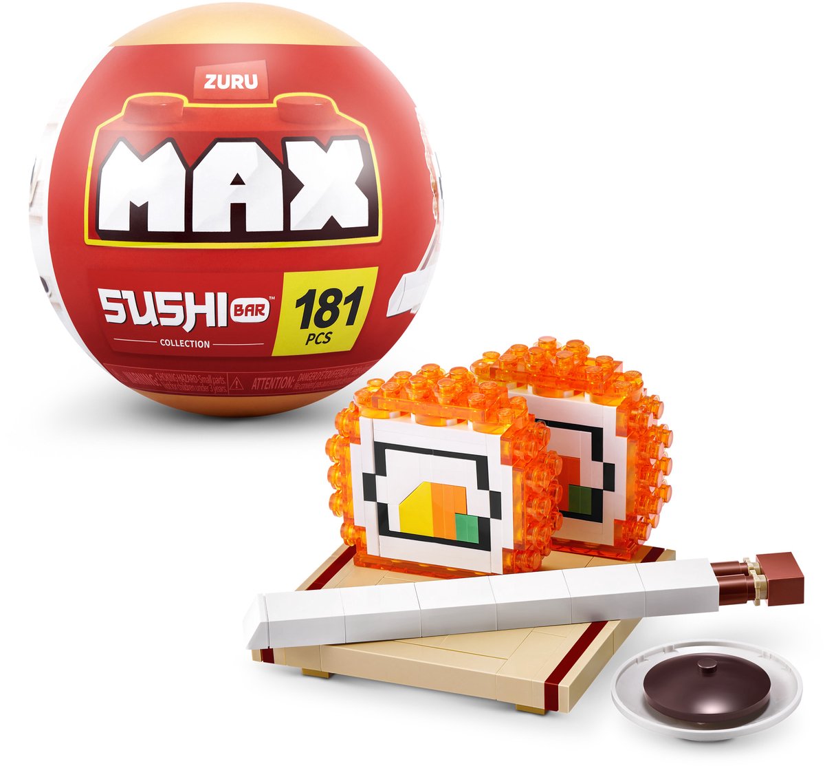 Zuru bouwset sushi Max Bricks - creatief speelgoed sushi maken.