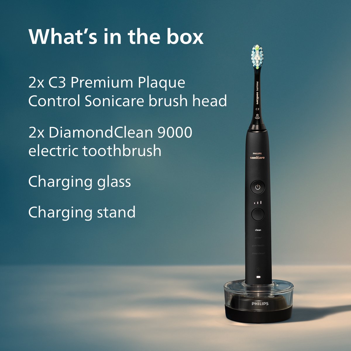 Philips DiamondClean 9000 Elektrische Tandenborstel Zwart - afbeelding 3