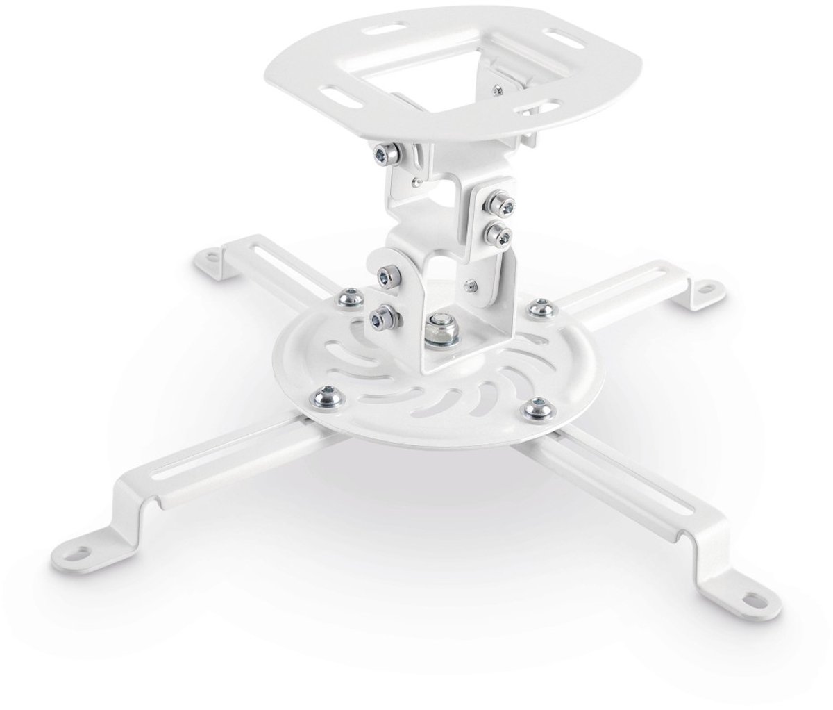 Hama projector beugel plafond - Draai en kantelbaar - Wit - max 13,5kg - VESA 50x50
