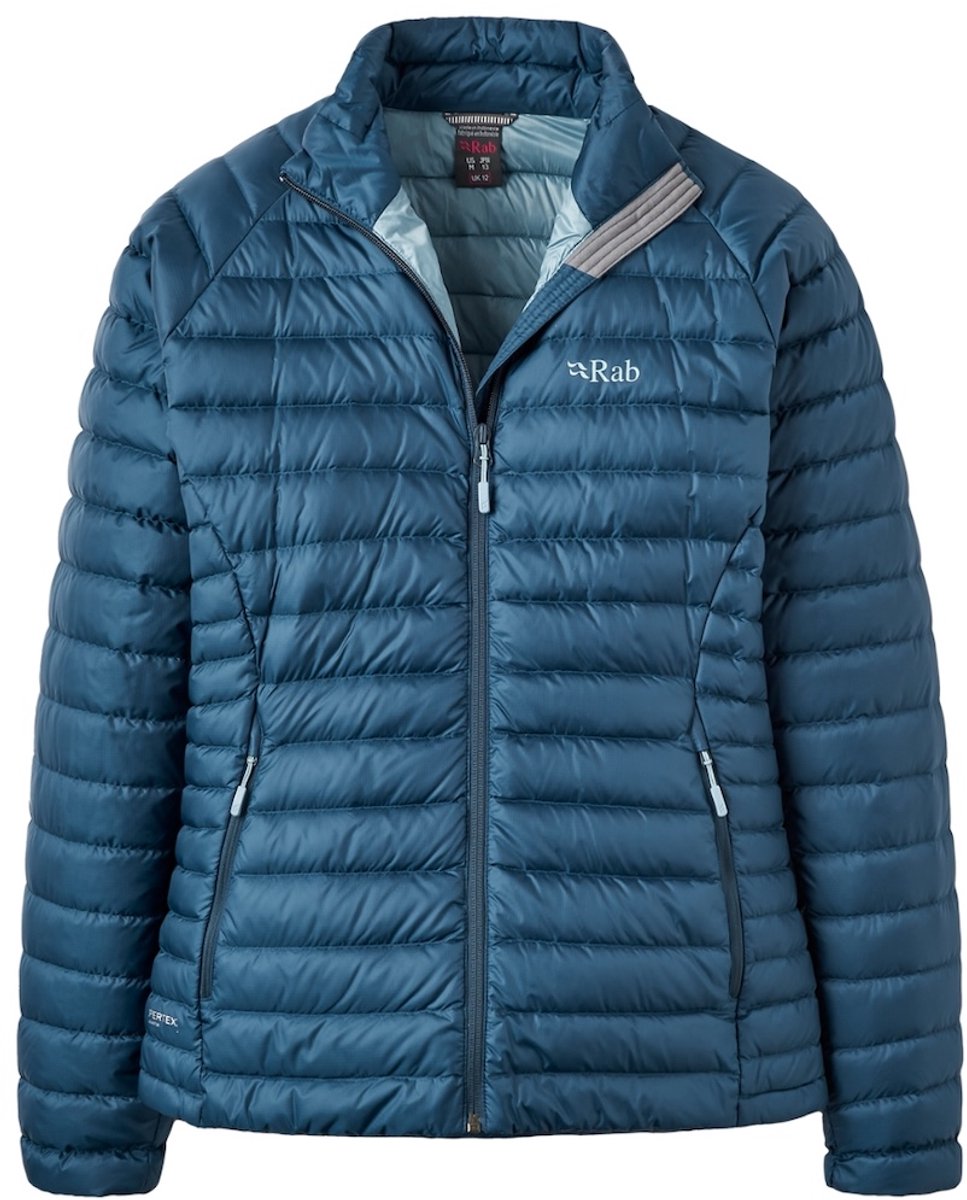 Rab Microlight Jacket Dames Blauw