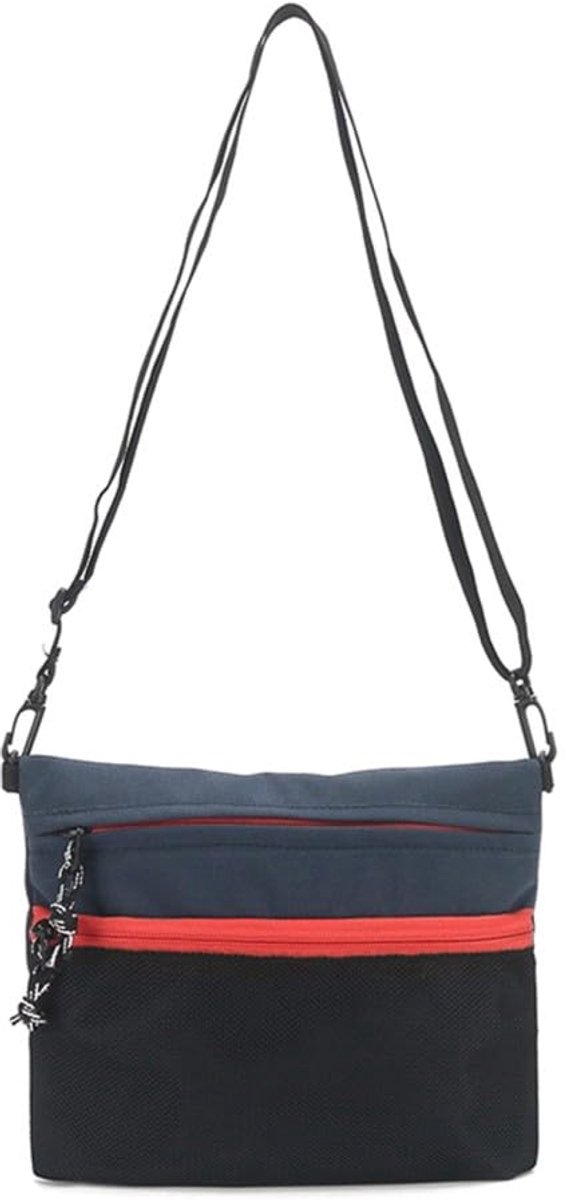 Canvas Schoudertas - Waterdichte Crossbody Tas - Grote Capaciteit - Met Ritssluiting