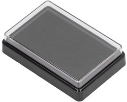 Baby Footprint Inktpad - Herbruikbaar voor Handafdruk en Voetafdruk - Veilig en Makkelijk Af Te Wassen - Zwart