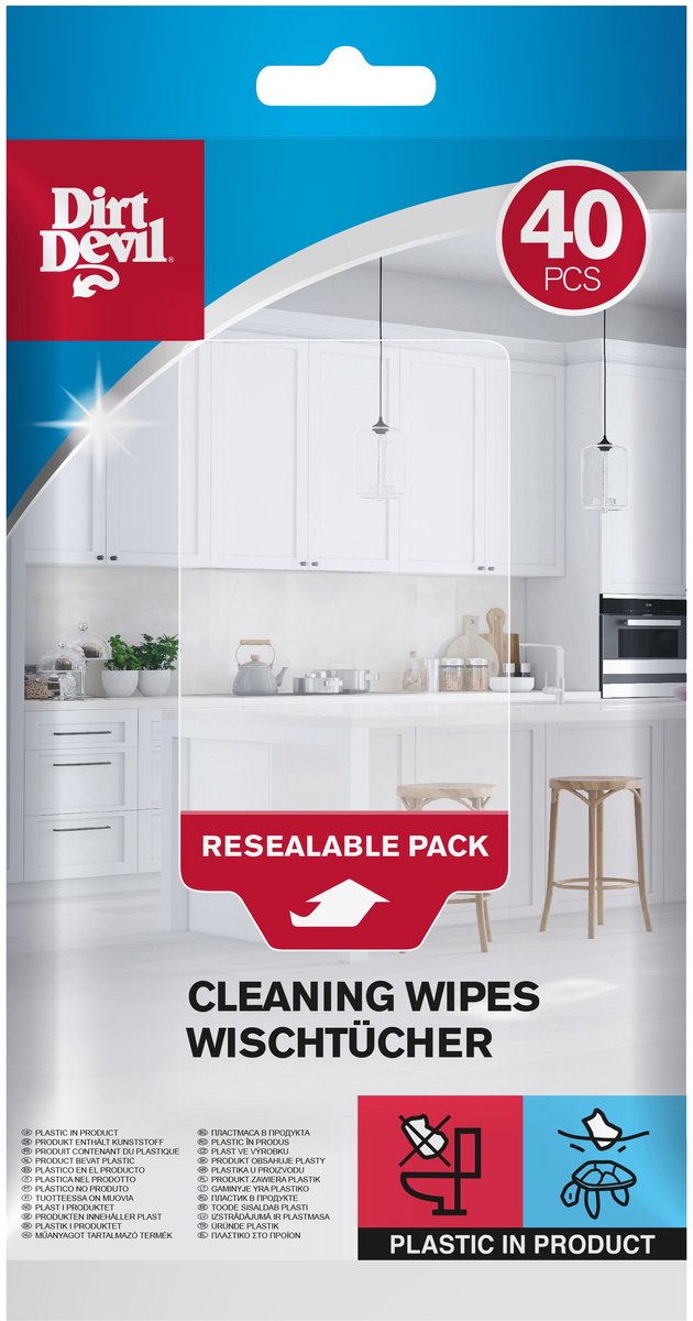 DIRT DEVIL Cleaning wipes hygenic 40pcs | 8711252495613