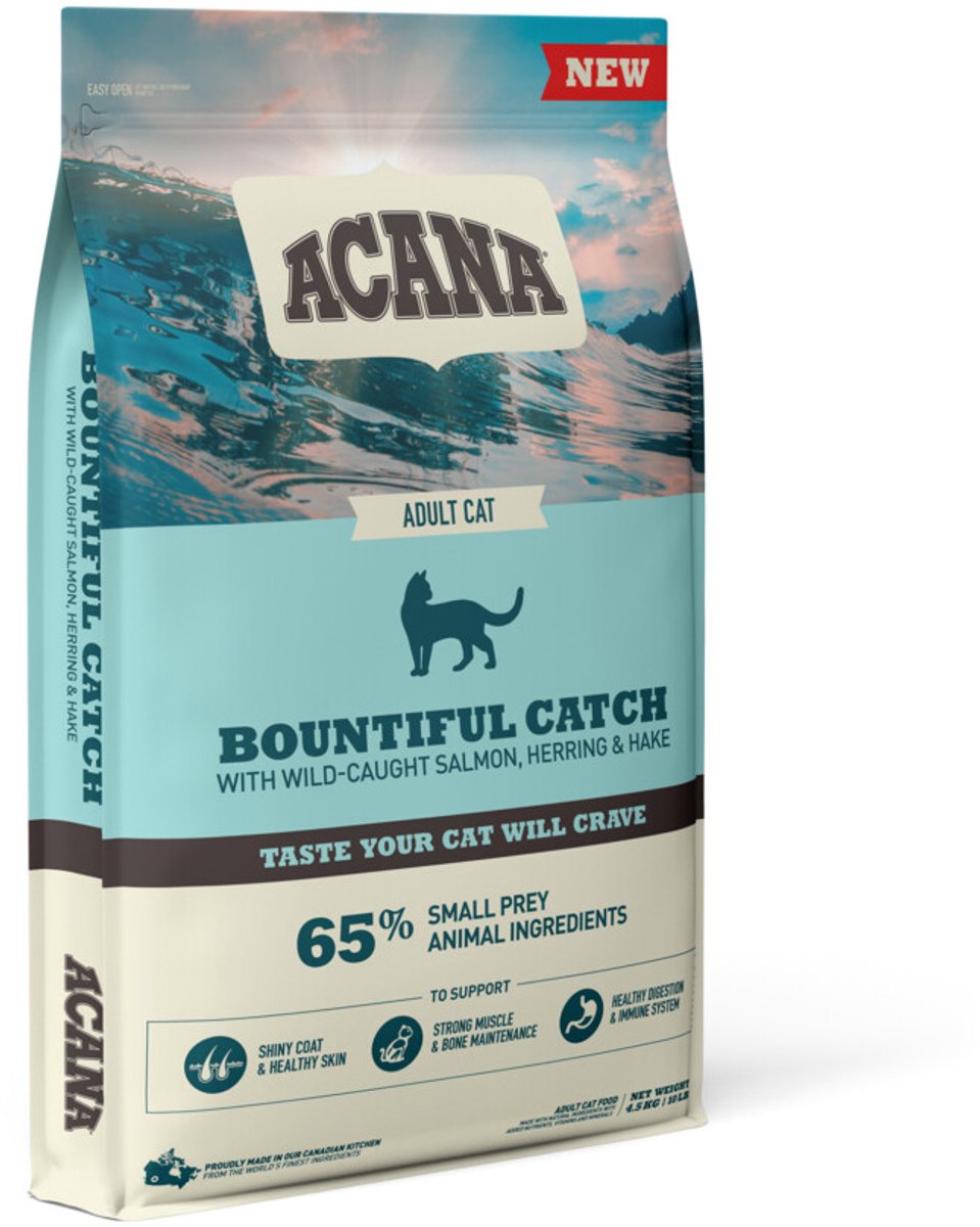 Acana Cat Bountiful Catch Kattenvoer | 4,5 kg