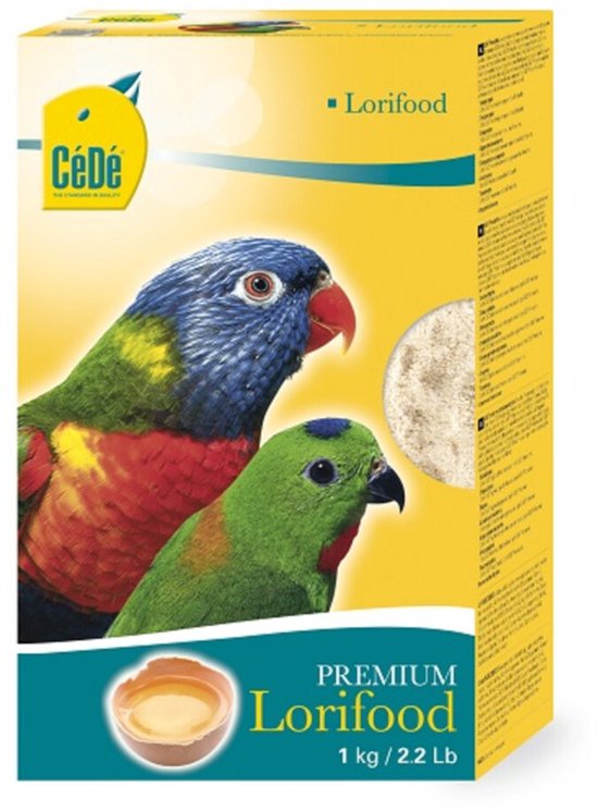 Cede Lori Voeding - 1 Kg - Papegaaienvoer