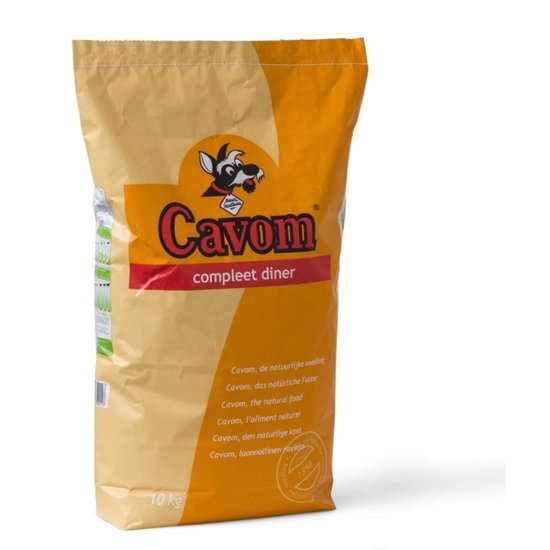 Cavom Compleet Hondenvoer Droog Diner - 2 x 10 kg - Voordeelverpakking