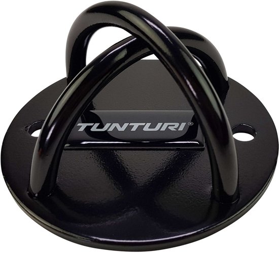 Tunturi Suspension Trainer Mount - Functional training - Calisthenics - Slingtrainer - Incl. plafondhaak - Zwart