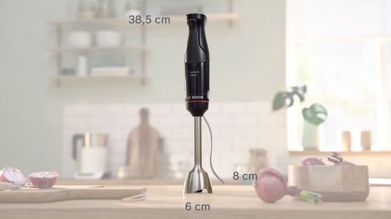 Bosch Serie 4 MSM4B610 - ErgoMaster Staafmixer - 1000W - Zwart van Bosch — afbeelding 2