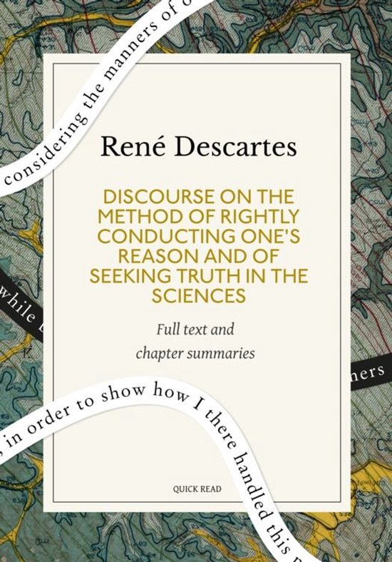 Discourse on the Method of Rightly Conducting One's Reason a ... - cover