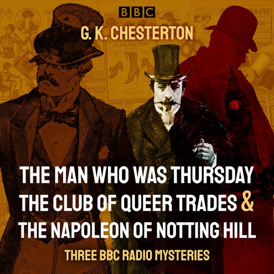 G. K. Chesterton: Three BBC Radio Mysteries - cover