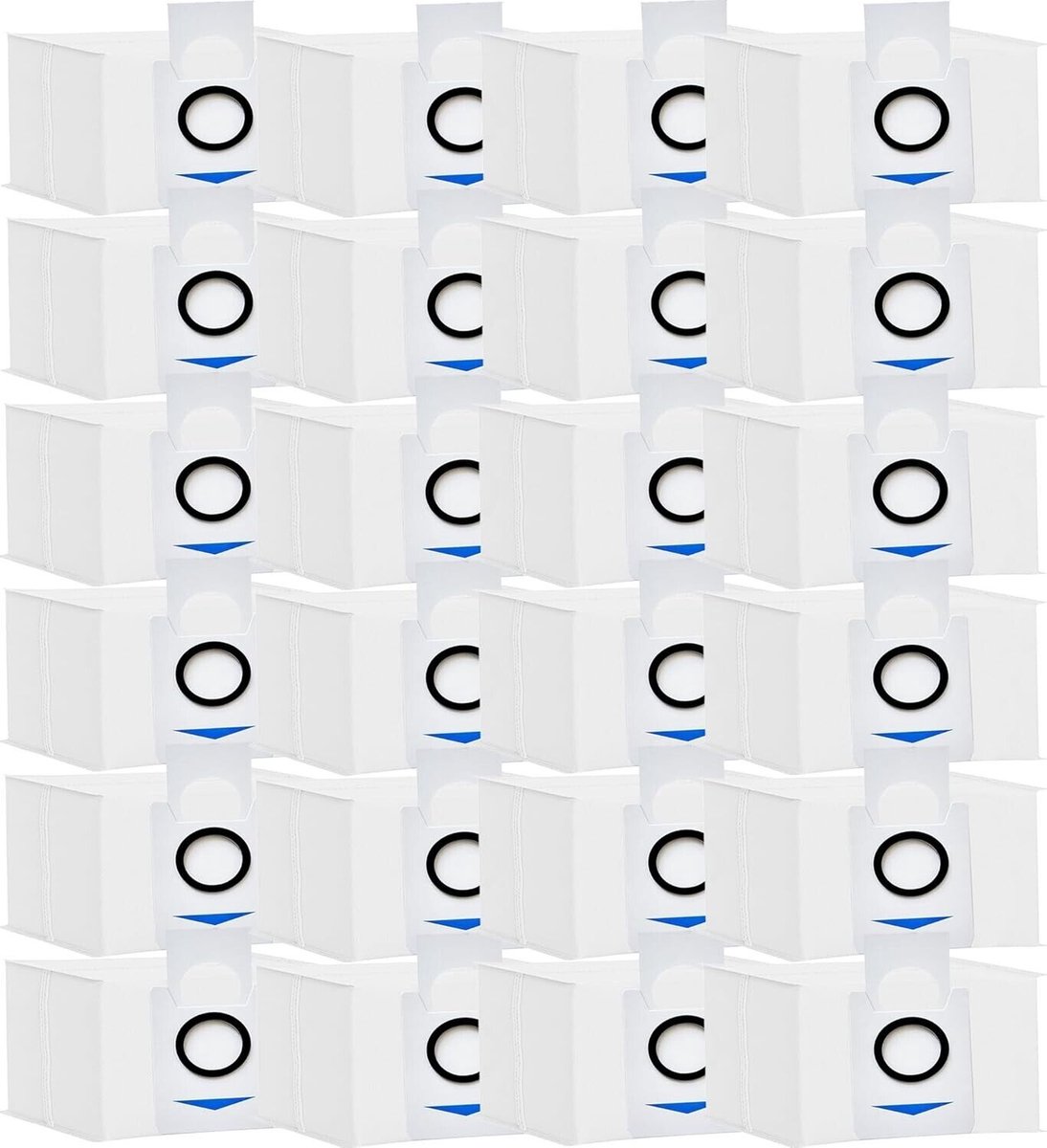 24 stuks stofzuigerzakken Geschikt voor Ecovacs Deebot X1 Omni, X1 Plus, T10 Omni, T10