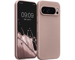 kwmobile metallic telefoonhoesje van TPU - geschikt voor Google Pixel 9 Pro - Flexible case voor smartphone - In metallic arctische bes