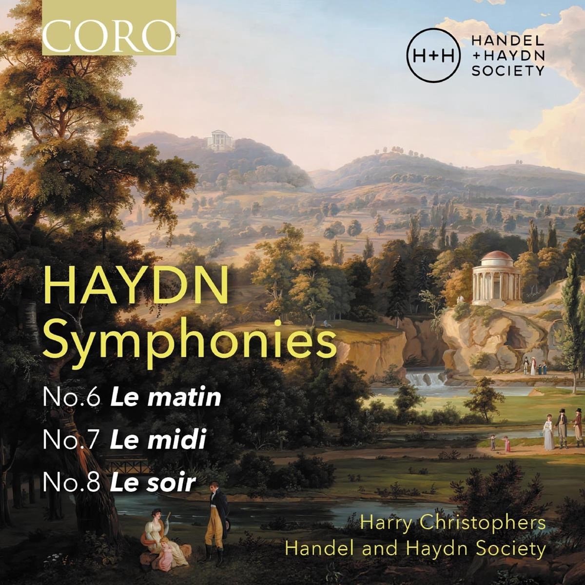 Handel And Haydn Society, Harry Christophers - Haydn Symphonies 6, 7 & 8 (CD)